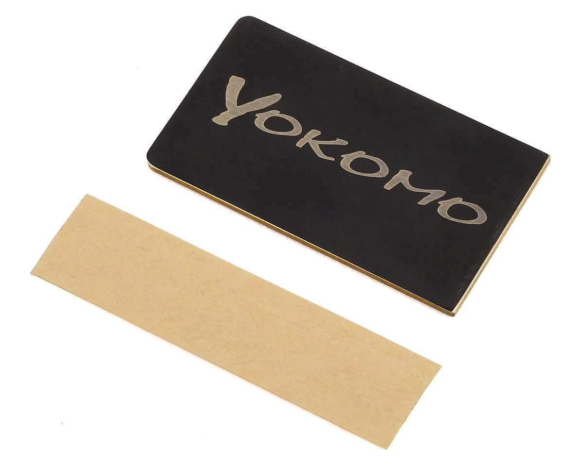 Yokomo Motor Slit Chassis Balance Weight (6g) 1 Yokomo Motor Slit Chassis Balance Weight (6g)