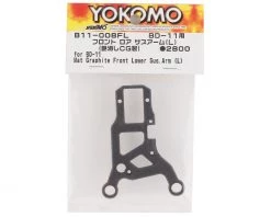 Yokomo BD11 Graphite Front Lower Suspension Arm (Left) -Yoko Parts Store yokb11 008fla 1