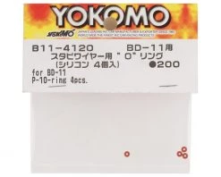 Yokomo BD11 Sway Bar O-Rings (4) -Yoko Parts Store yokb11 4120a 1