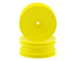 Yokomo 12mm Hex 2WD Front Buggy Wheels (Yellow) (2) (YZ-2/B-MAX2)