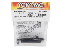 Yokomo BD9 Center Balance Weight (50g) -Yoko Parts Store yokb9 bw50 1