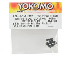 Yokomo Button Head King Pin Ball (4) (for Alum Steering Block) -Yoko Parts Store yokib 414kb2 1