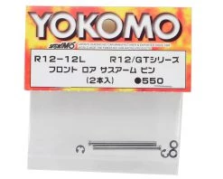 Yokomo Lower Front Suspension Arm Pin Set (2) -Yoko Parts Store yokr12 12l 1