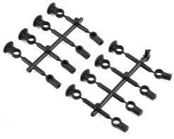 Yokomo YD-2 Super Low Friction Aluminum Big Bore Shock Set (Purple) -Yoko Parts Store yoky2 sbbsp 1