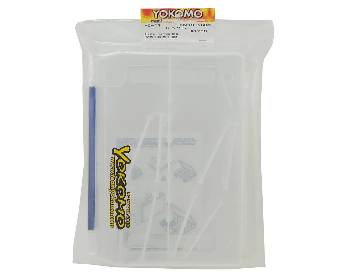 Yokomo Plastic Parts Carrying Case (255x190x60mm) 2 Yokomo Plastic Parts Carrying Case (255x190x60mm) - Image 2