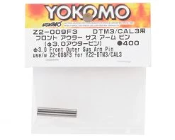 Yokomo YZ-2 DTM 3/CA L3 Front Outer Suspension Arm Pin Set (2) -Yoko Parts Store yokz2 009f3a 1