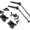 Yokomo Aluminum Offset Rear Hub Carrier Set (0 Degree)