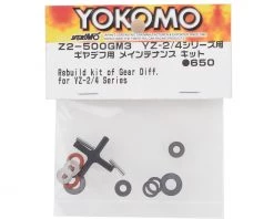 Yokomo YZ-2/YZ-4 Gear Differential Maintenance Kit -Yoko Parts Store yokz2 500gm3a 1