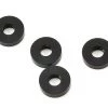 Yokomo 3x8x2mm Aluminum Spacer (Black) (4)
