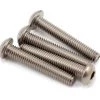 Yokomo 3x18mm Titanium Button Head Screw (4)