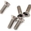 Yokomo 3x10mm Titanium Flat Head Screw (5)